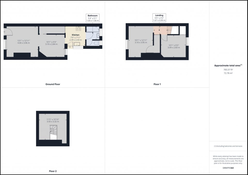 Floorplans For Market Street, Cudworth, Barnsley