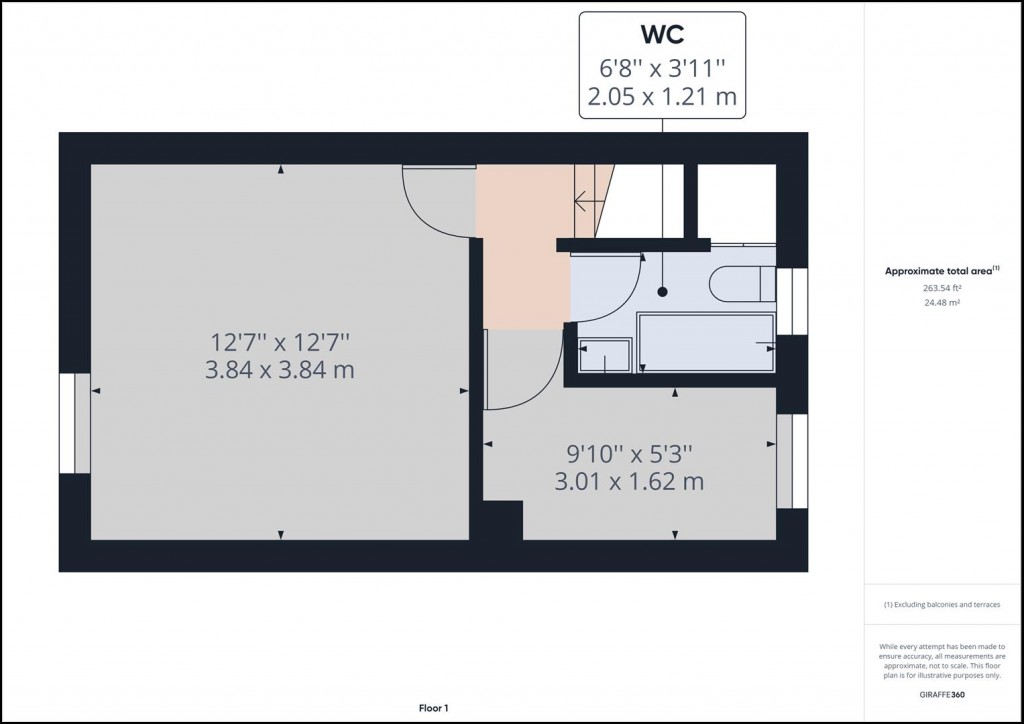 Floorplans For High Street, Worsbrough, Barnsley, S70 4SF