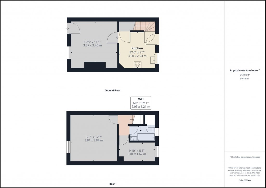 Floorplans For High Street, Worsbrough, Barnsley, S70 4SF