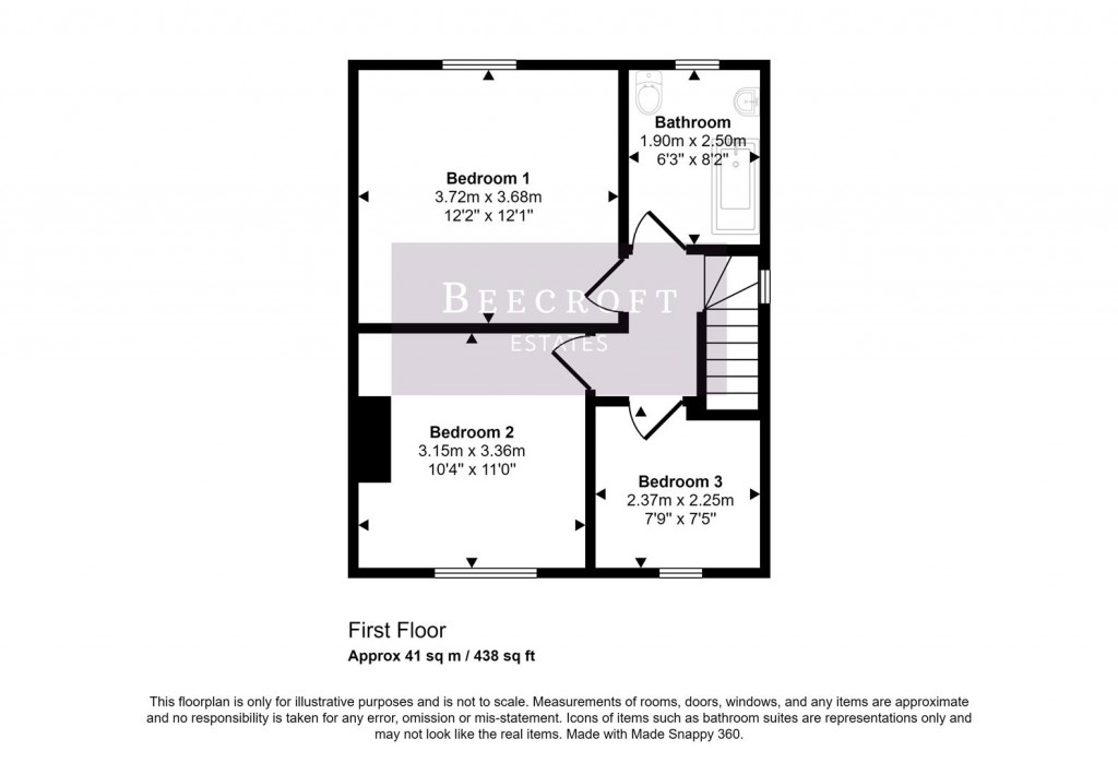 Floorplans For Hough Lane, Wombwell, Barnsley