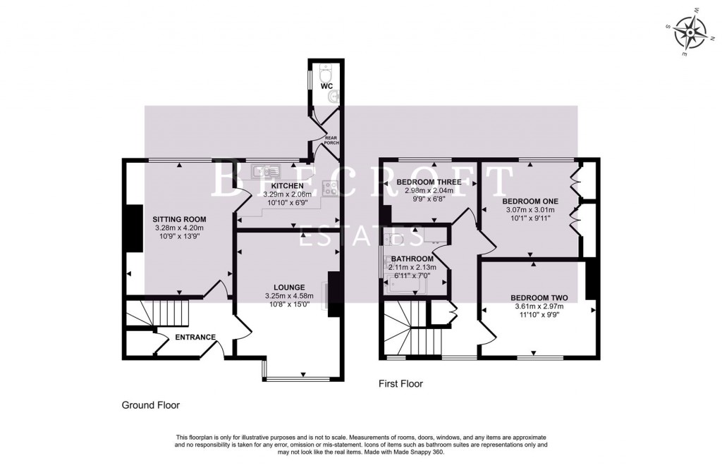 Floorplans For Clough Road, Hoyland, Barnsley