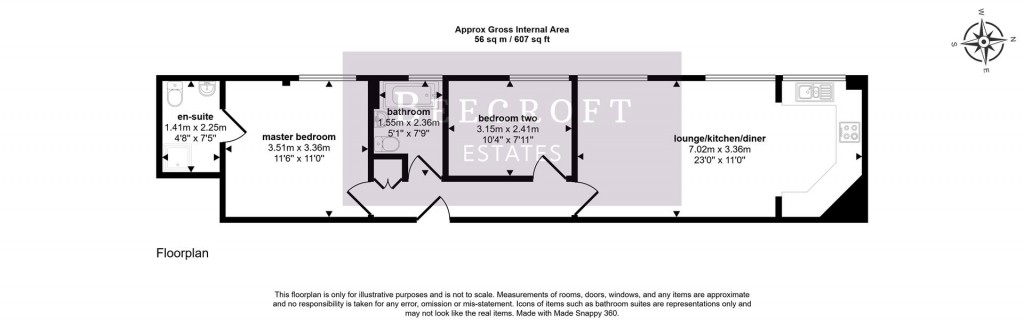 Floorplans For Leecrest House, Doncaster Road, Barnsley