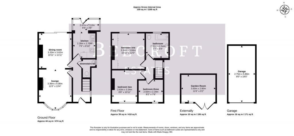Floorplans For Barnsley Road, Darfield, BARNSLEY