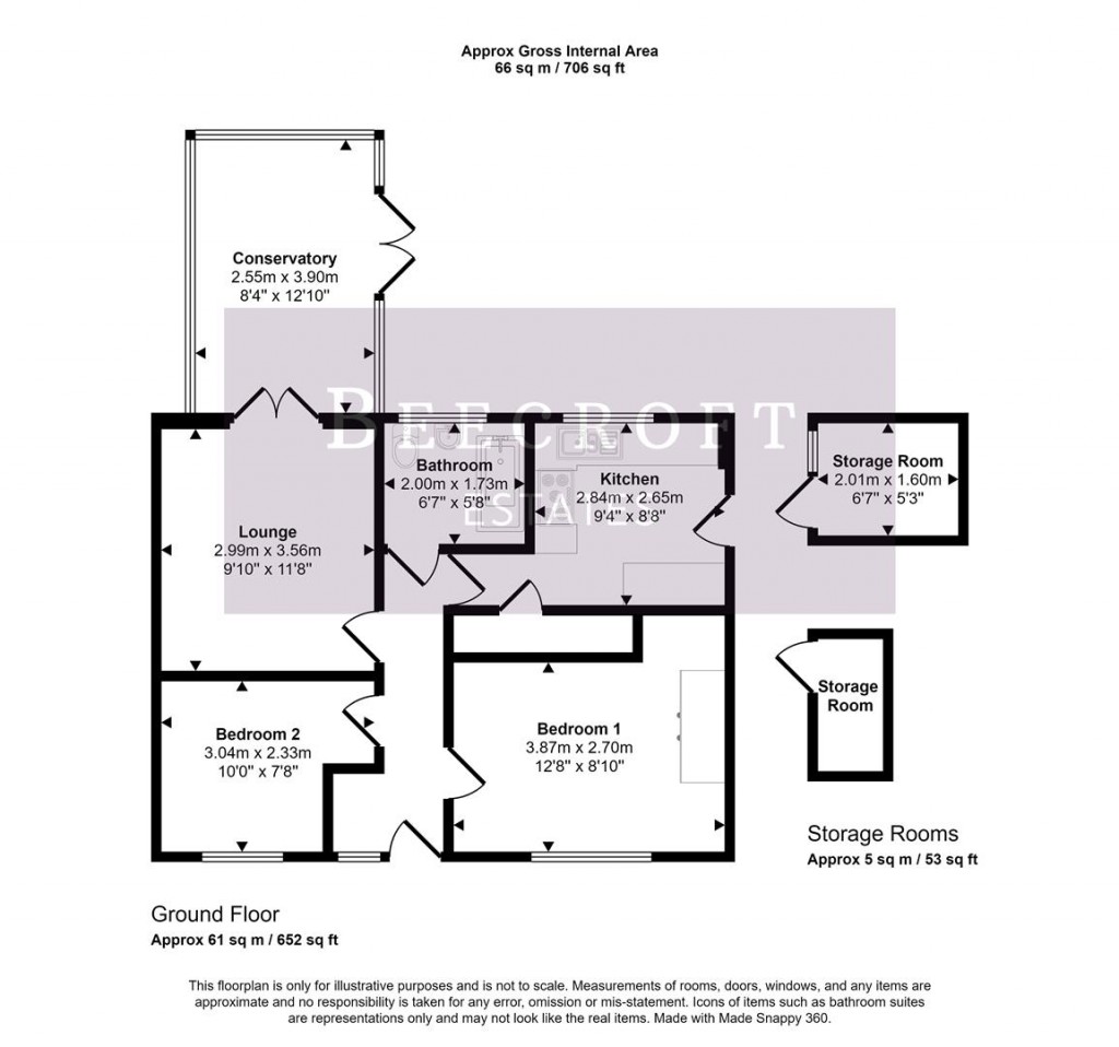 Floorplans For Cover Drive, Darfield, Barnsley