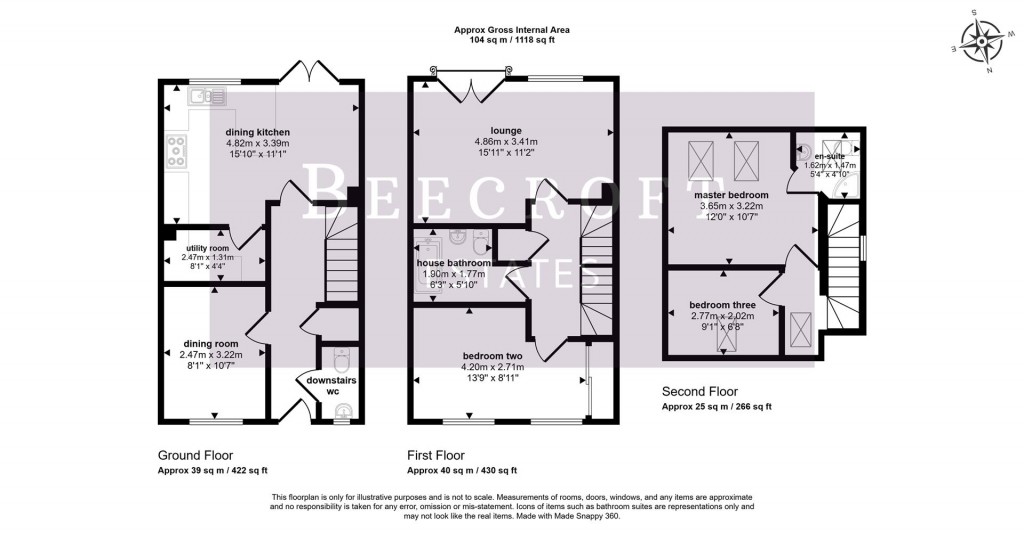 Floorplans For Providence Street, Wombwell, Barnsley