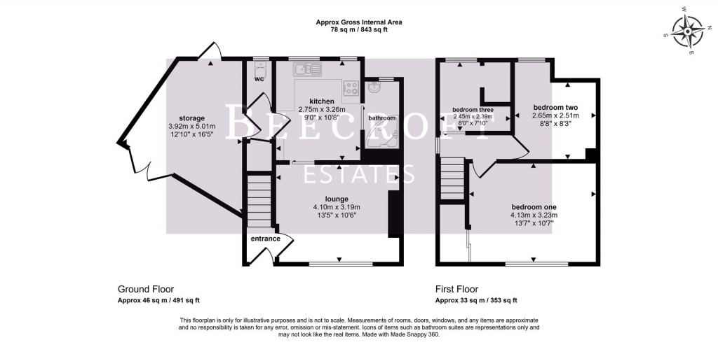 Floorplans For Friars Road, Barnsley