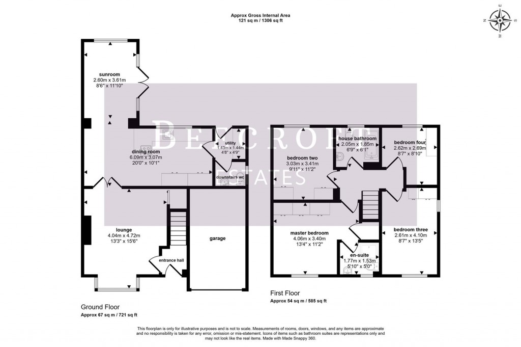Floorplans For Mellor Lea Farm Drive, Ecclesfield, Sheffield