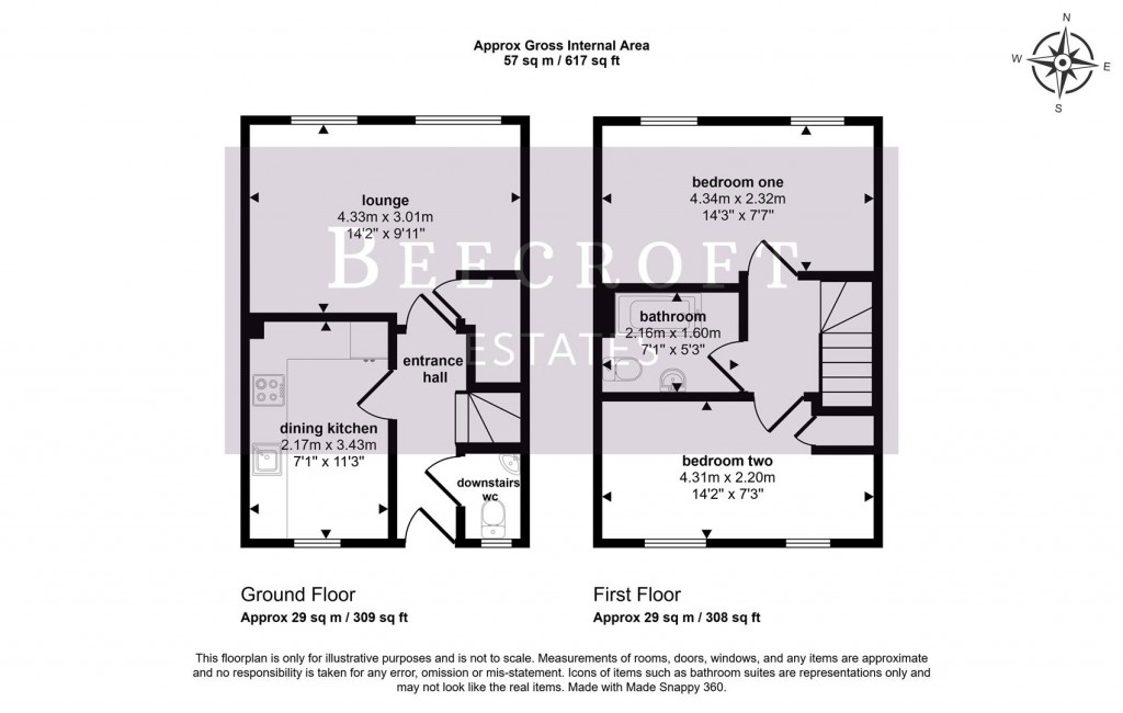 Floorplans For St. Lukes Road, Grimethorpe, Barnsley