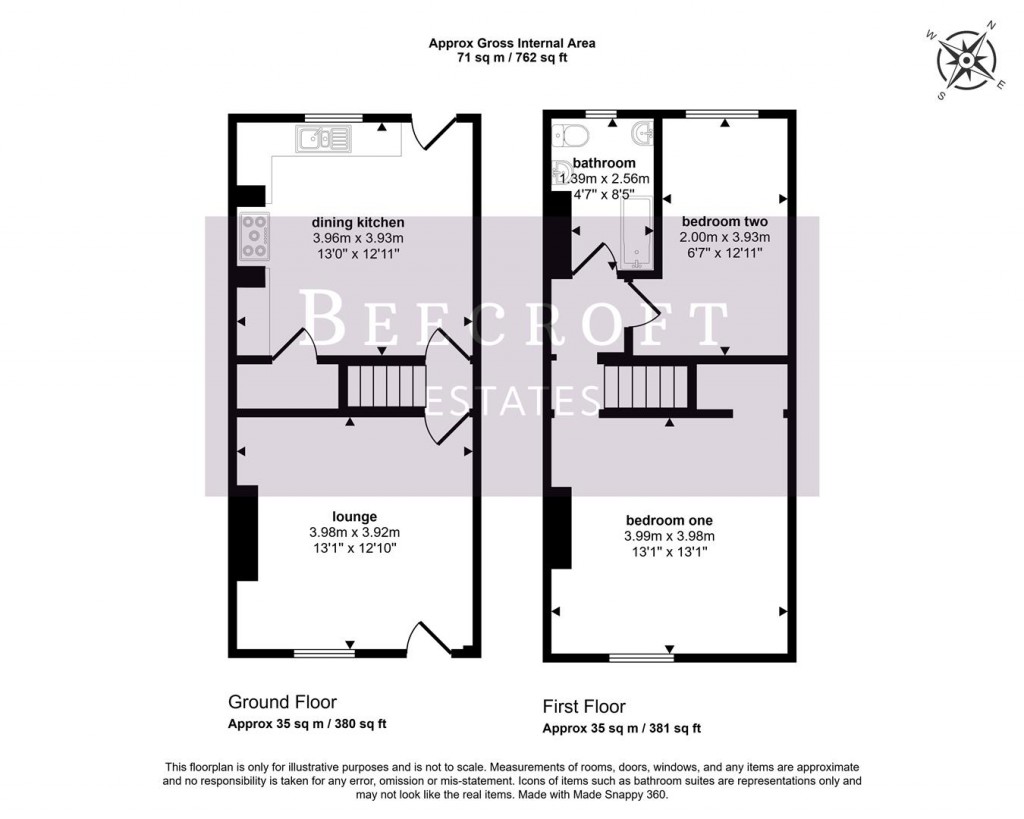 Floorplans For Hough Lane, Wombwell, Barnsley