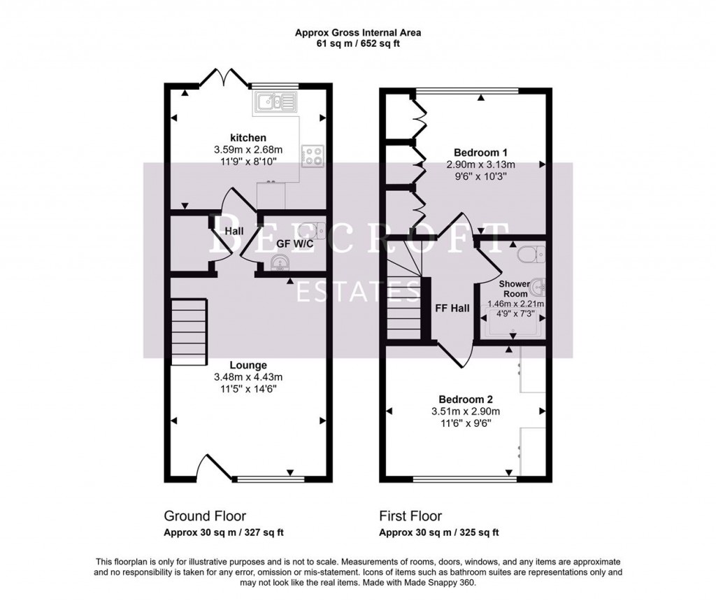 Floorplans For Ashlea, Thurnscoe, Rotherham