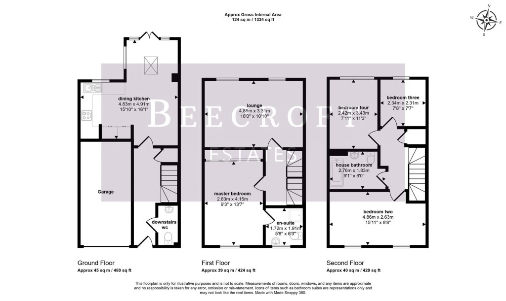 Floorplans For Foundry Gate, Wombwell, Barnsley