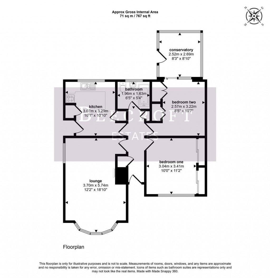 Floorplans For Ryton Avenue, Wombwell, Barnsley