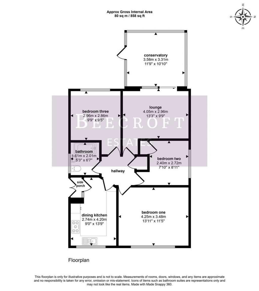 Floorplans For Harlington Road, Mexborough