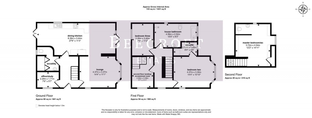 Floorplans For Helena Street, Mexborough
