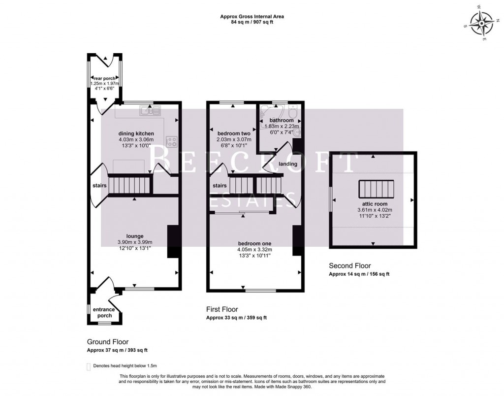 Floorplans For The Walk, Birdwell, Barnsley