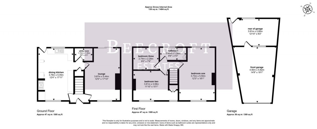 Floorplans For Mount Avenue, Great Houghton, BARNSLEY