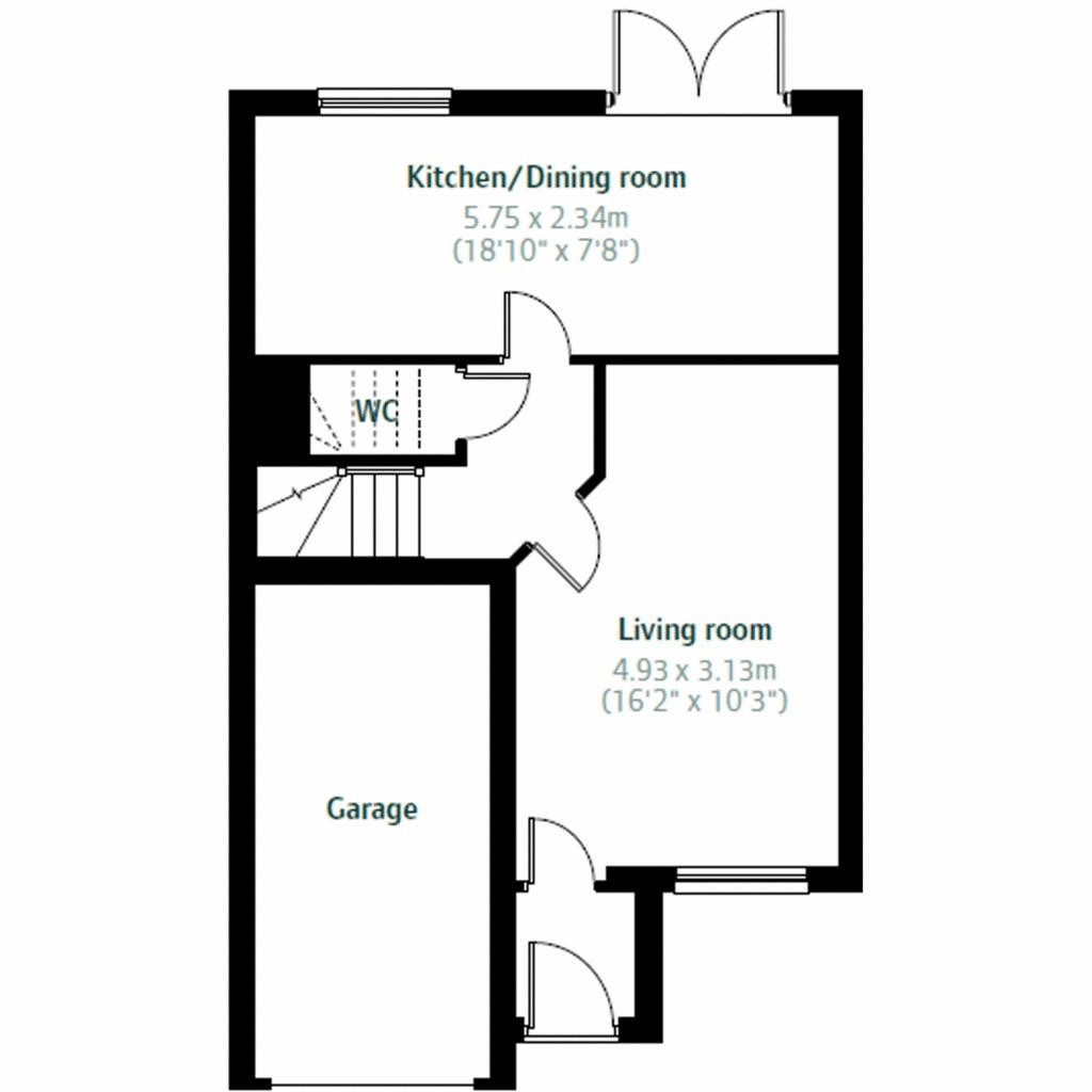 Floorplans For Lundhill Drive, Wombwell, Barnsley