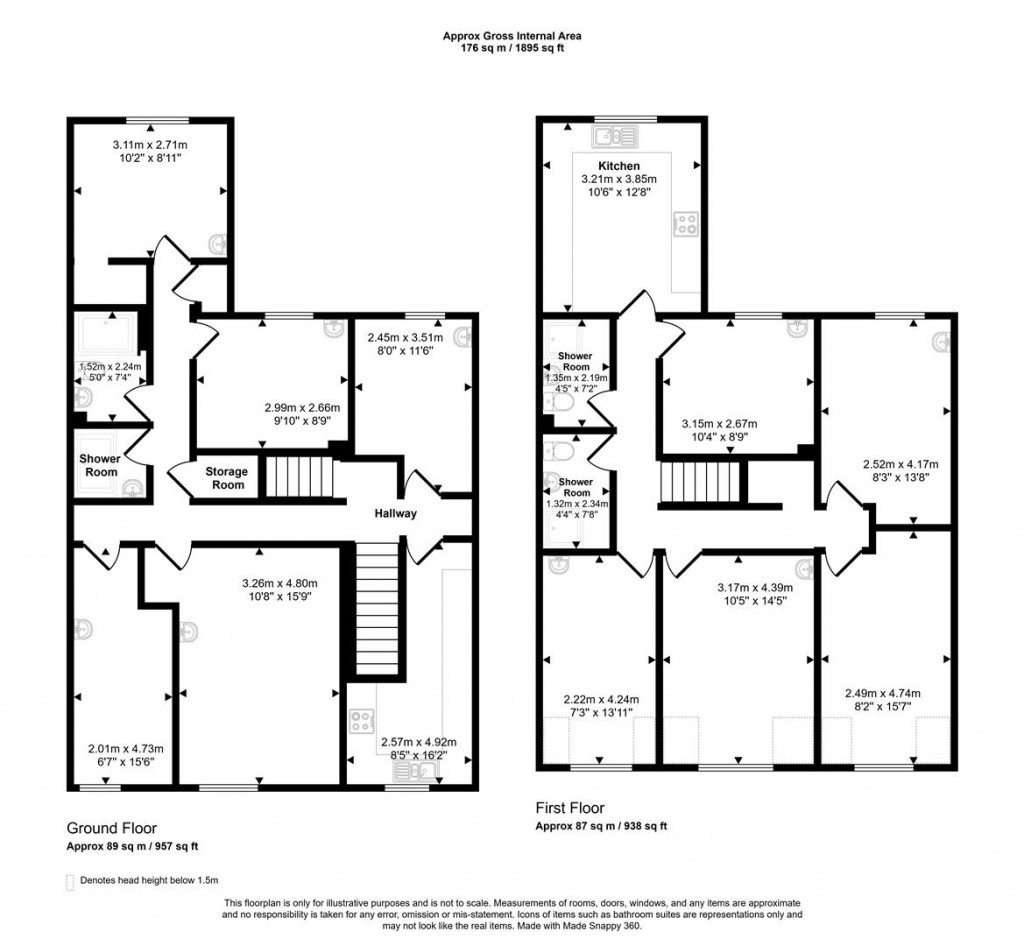 Floorplans For Dodworth Road, Barnsley