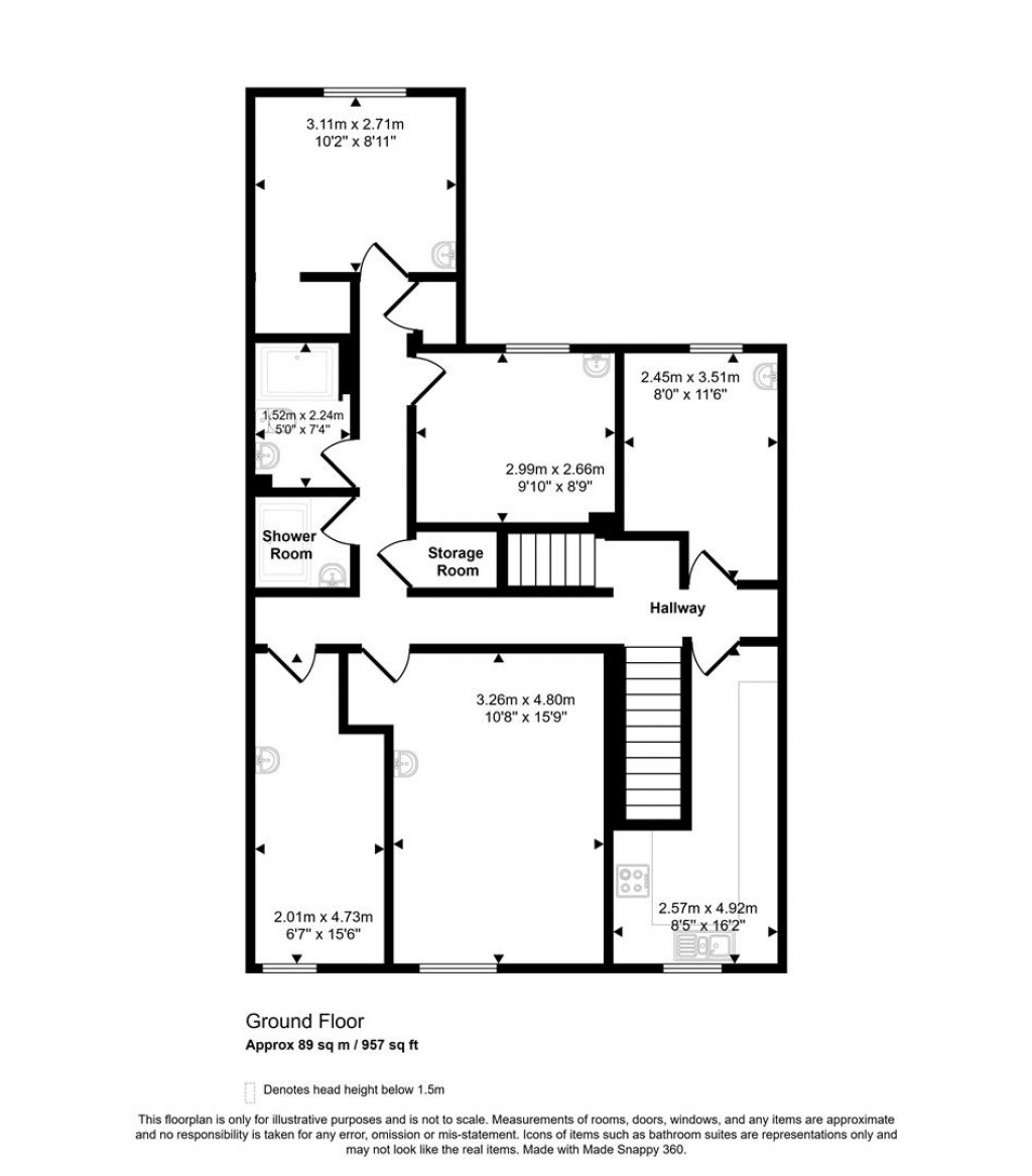 Floorplans For Dodworth Road, Barnsley