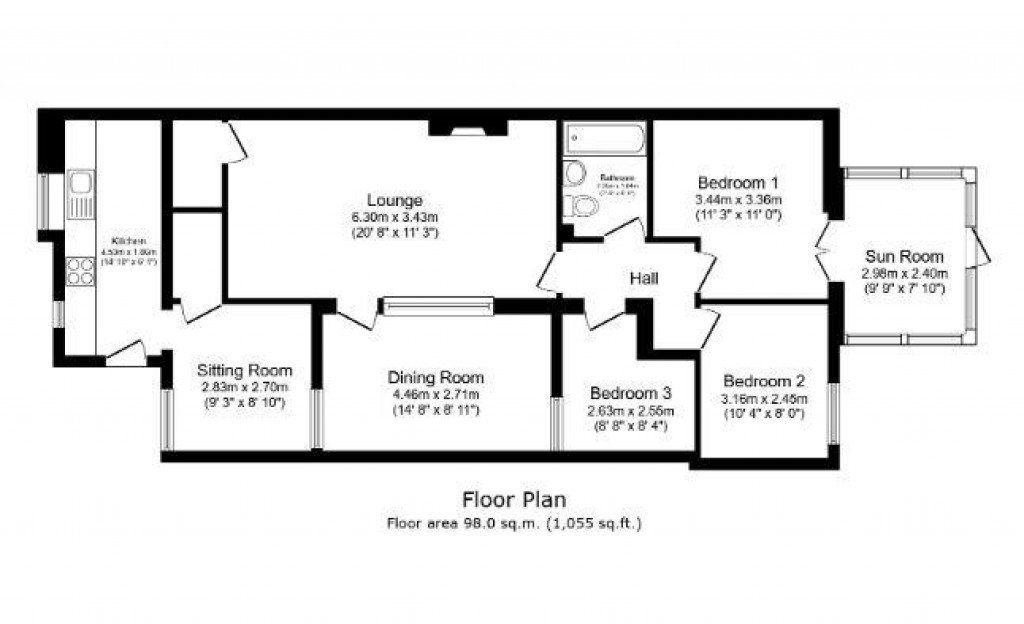 Floorplans For The Motte, Rotherham