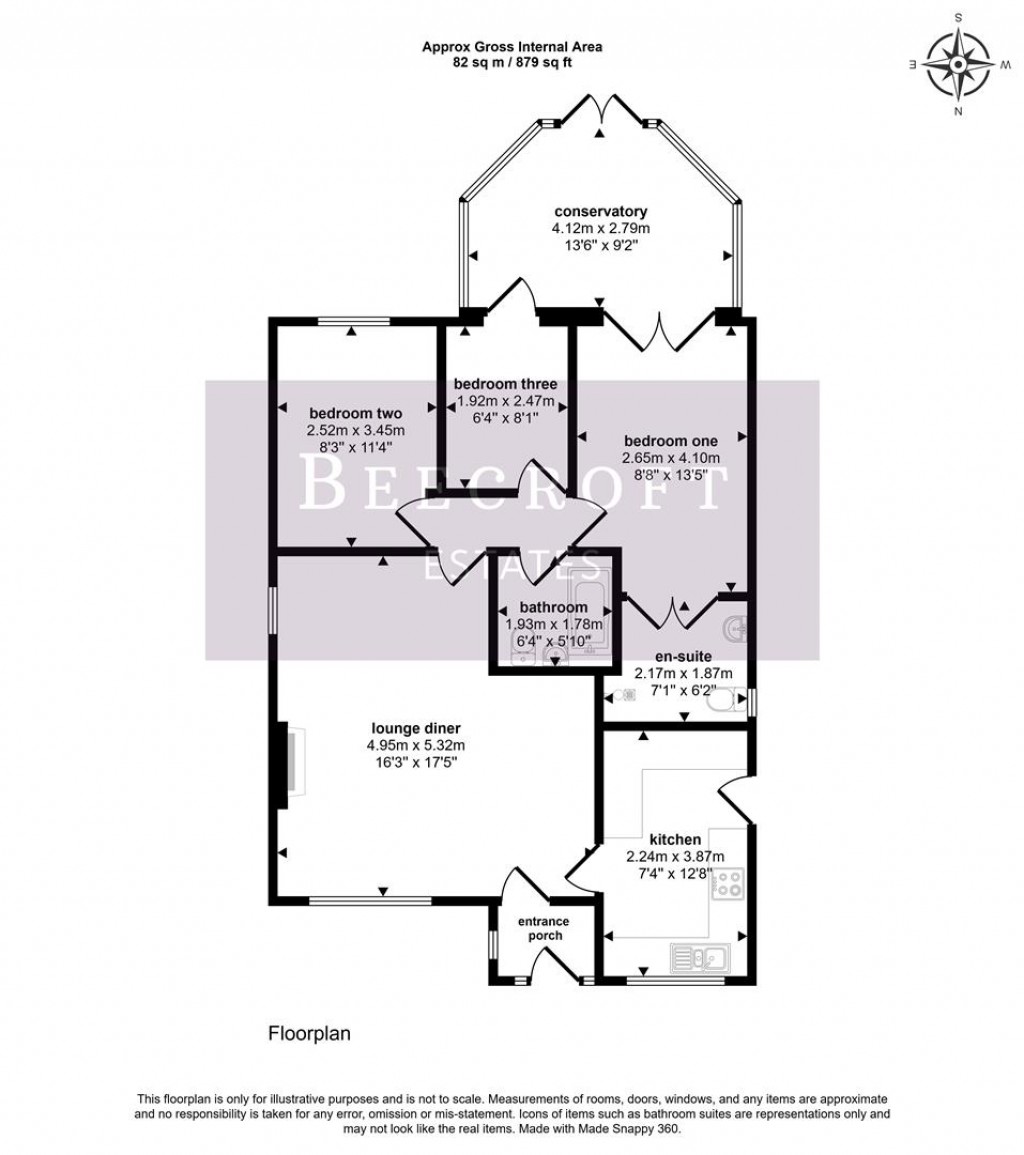 Floorplans For Meadowfield Drive, Hoyland, Barnsley