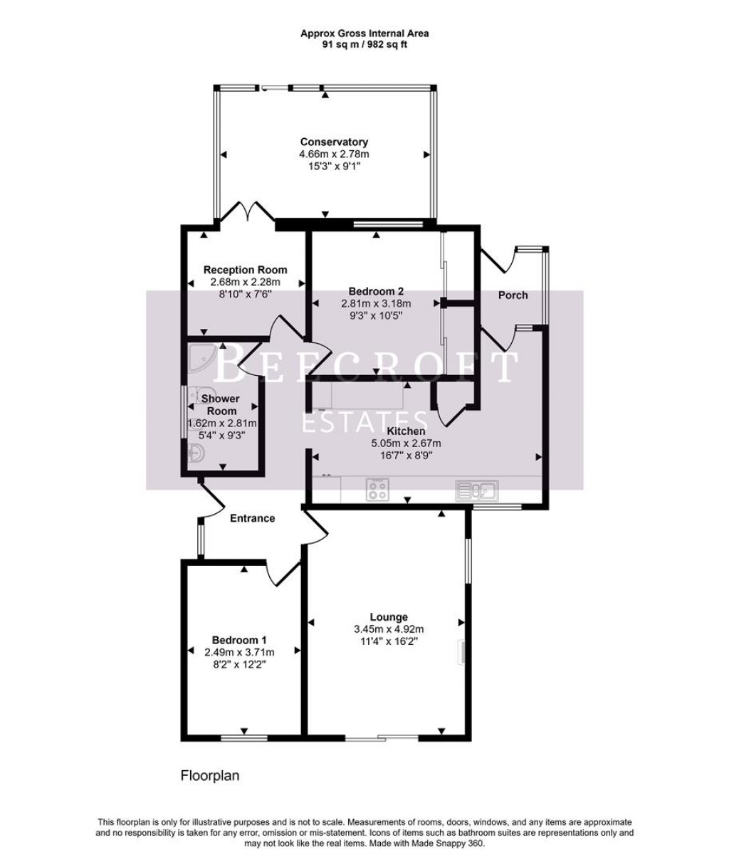 Floorplans For Ancona Rise, Darfield, Barnsley