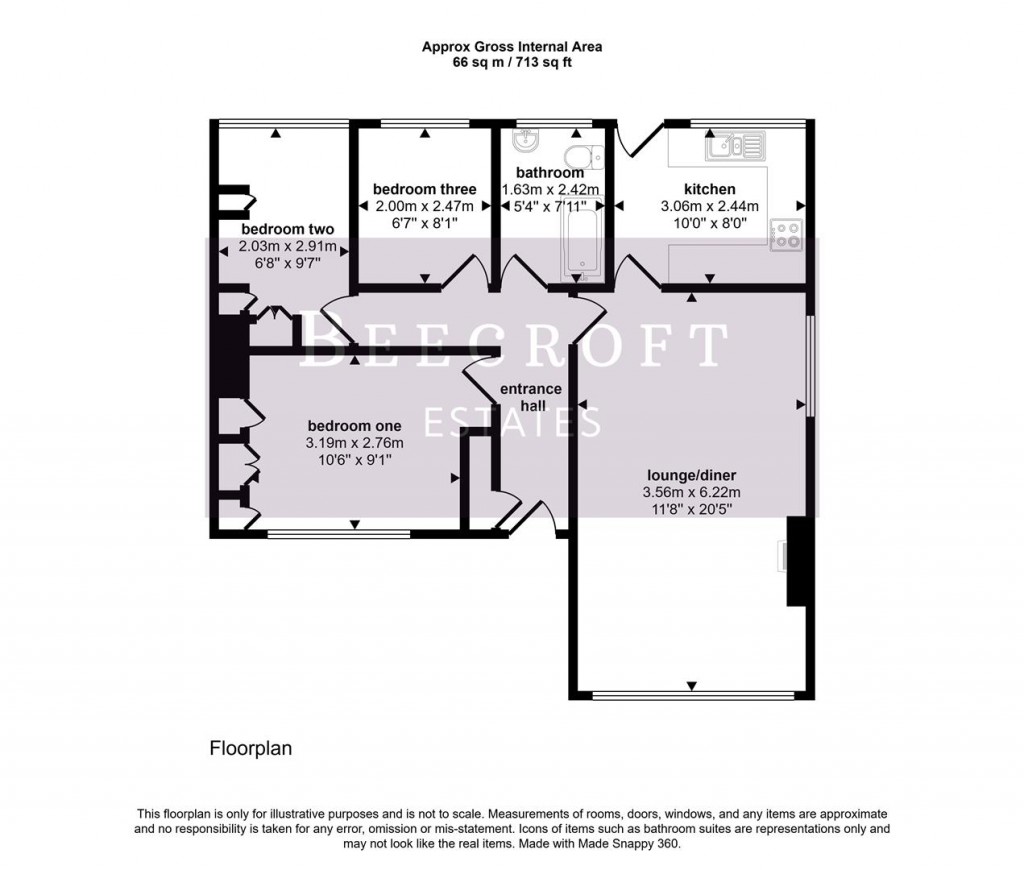Floorplans For South Lea Drive, Hoyland, Barnsley
