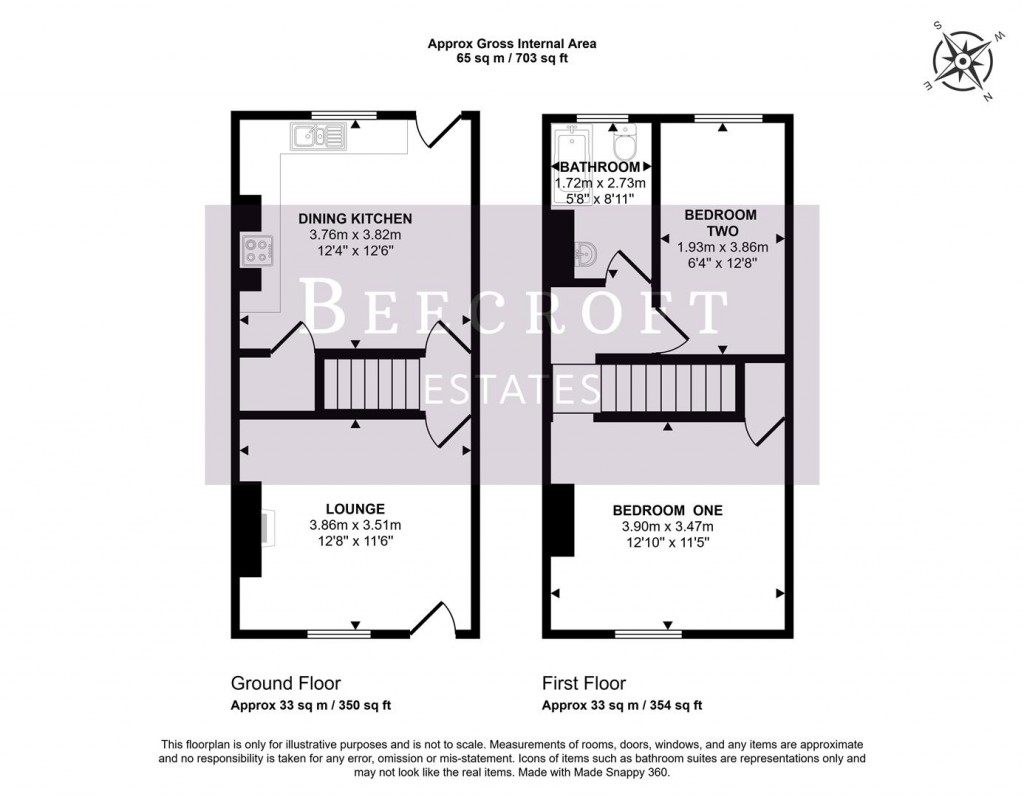 Floorplans For Mexborough Road, Bolton-Upon-Dearne, Rotherham