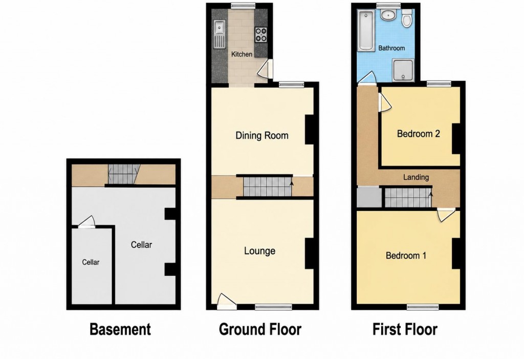 Floorplans For Sandymount Road, Wath-Upon-Dearne, Rotherham