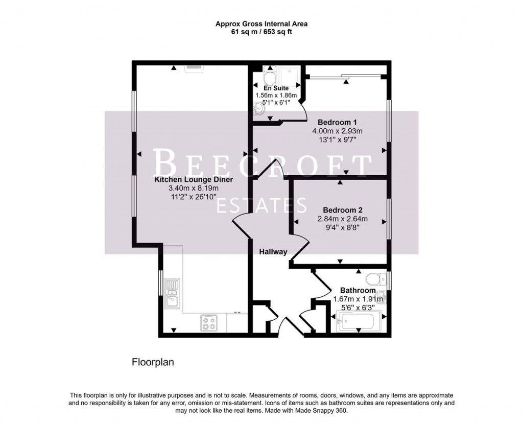 Floorplans For Mayflower Way, Wombwell, Barnsley