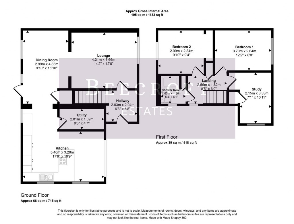 Floorplans For Millmoor Court, Wombwell, Barnsley